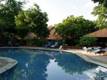 Bagan Hotel River View Between Gawdawpalin Temple And Archeological Museum Nyaung Oo District