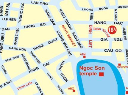 Camellia Hotel 6 Hanoi 16A, Trung Yen Lane, Dinh Liet Street, Hoan Kiem District