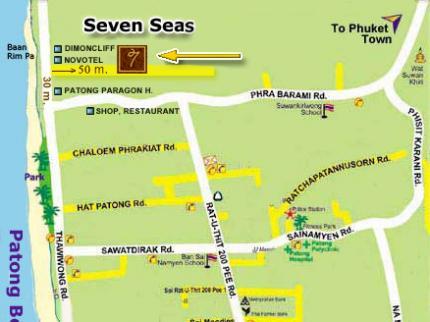 Seven Seas Hotel Phuket 3 Soi Phrabaramee 4 Phrabaramee Road Patong Beach