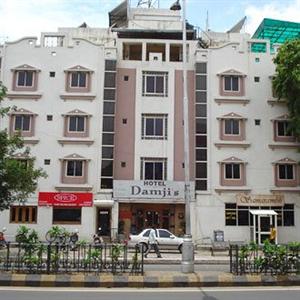 Hotel Damjis Ahmedabad Near Usmanpura Crossroads, Asharam Road