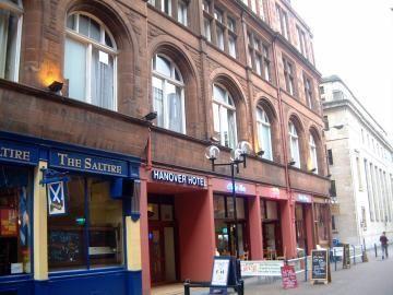 Hanover Hotel Edinburgh 40 Rose Street