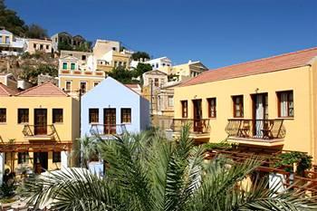 Iapetos Village Hotel Symi Yialos main Street, 1