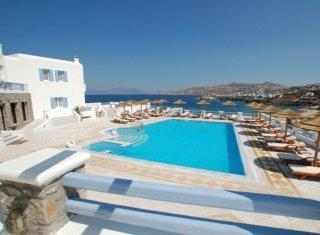 Grand Beach Hotel Mykonos Megali Ammos Beach