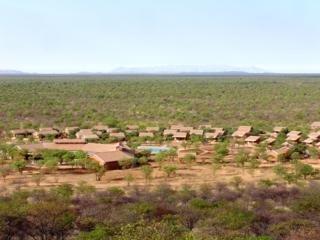 Damara Mopana Lodge Damaraland C39, 27km east of Khorixas