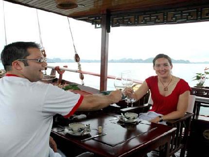 Prince & Princess Junk Halong Hon Gai Pier