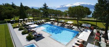 Beau Rivage Palace Hotel Lausanne Place Du Port 17-19