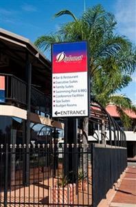 Diplomat Motel Alice Springs Corner Hartley Street and Gregory Terrace