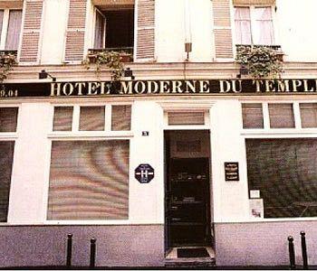 Hotel Moderne du Temple Paris 3, Rue d'Aix