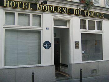 Hotel Moderne du Temple Paris 3, Rue d'Aix