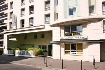 Hotel Auteuil Tour Eiffel Paris 8-10 Rue Felicien David