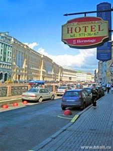 By the Hermitage Hotel St Petersburg Moyka River Embankment 42