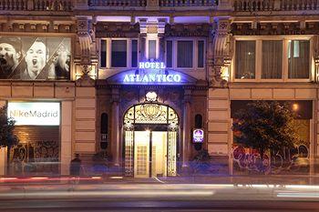 Hotel Atlantico Madrid Gran Via 38