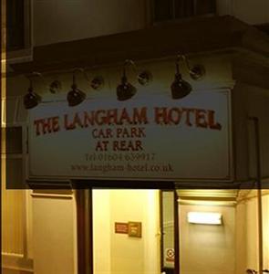 The Langham Hotel Northampton 4-5 Langham Place Barrack Road