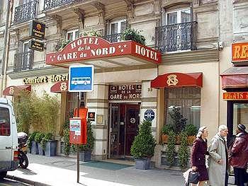 Hotel De La Gare Du Nord Paris 33 Rue de Saint Quentin